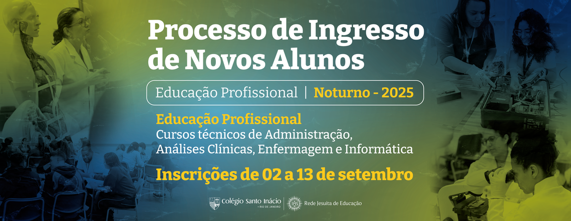 Processo de ingresso de novos alunos noturno 2024