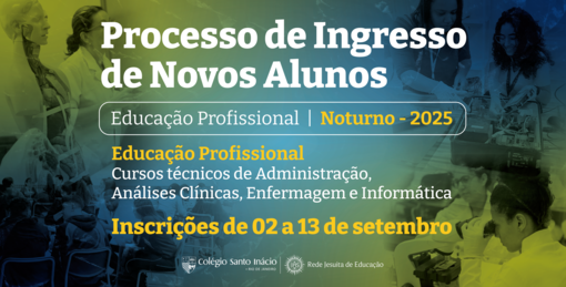 Processo de ingresso de novos alunos noturno 2024