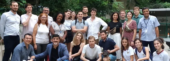 CSI recebe pesquisadores da Sorbonne e apresenta projetos socioambientais