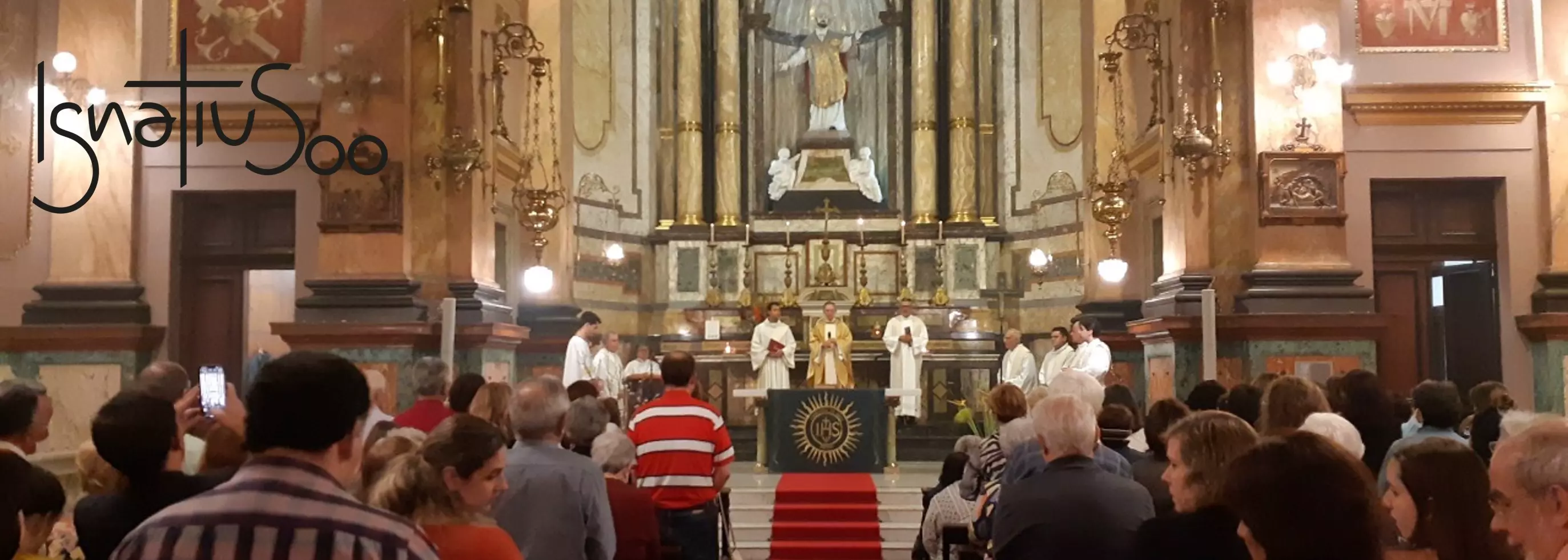 Missa na Igreja de Santo Inácio pelo dia do padroeiro marca encerramento do Ano Inaciano