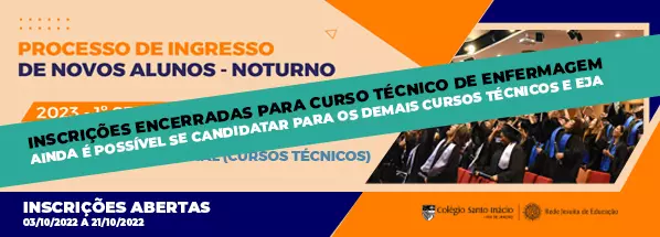 Inscrições para Enfermagem encerradas