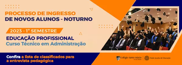 Administração - Candidatos classificados para a Entrevista Pedagógica