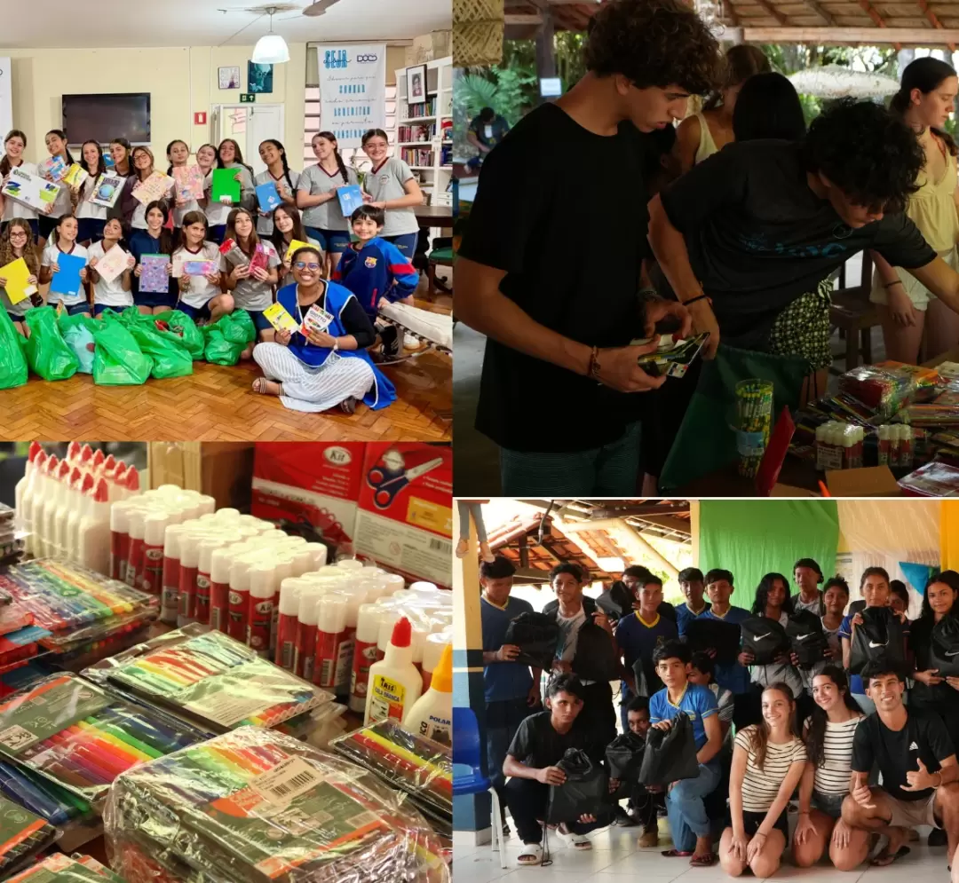 Doar para Educar: 5ª edição do projeto mobiliza comunidade educativa em uma corrente de solidariedade