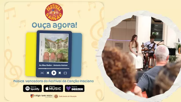 Do palco do Festival Inaciano da Canção para as plataformas digitais