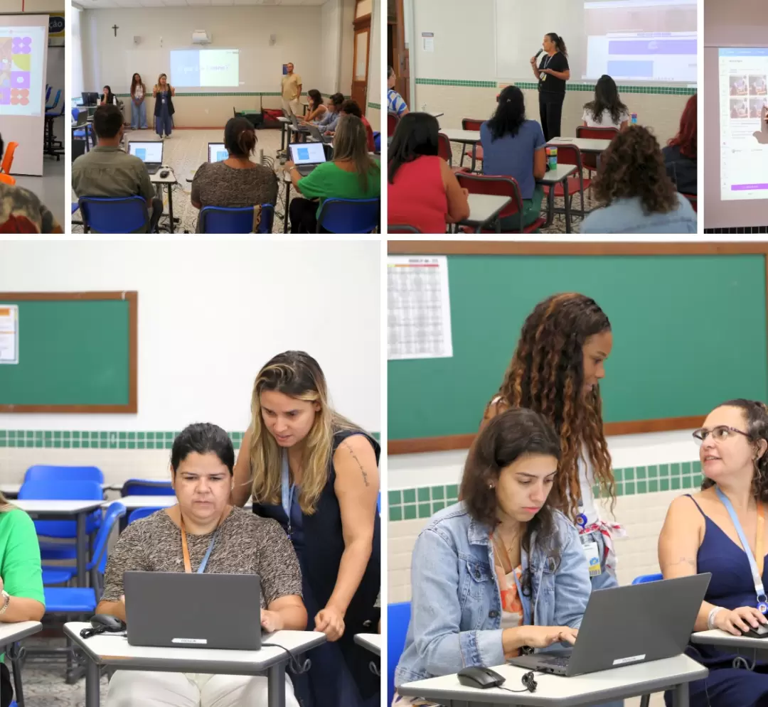 Docentes participam de formação em tecnologia e inovação no Sábado TEC
