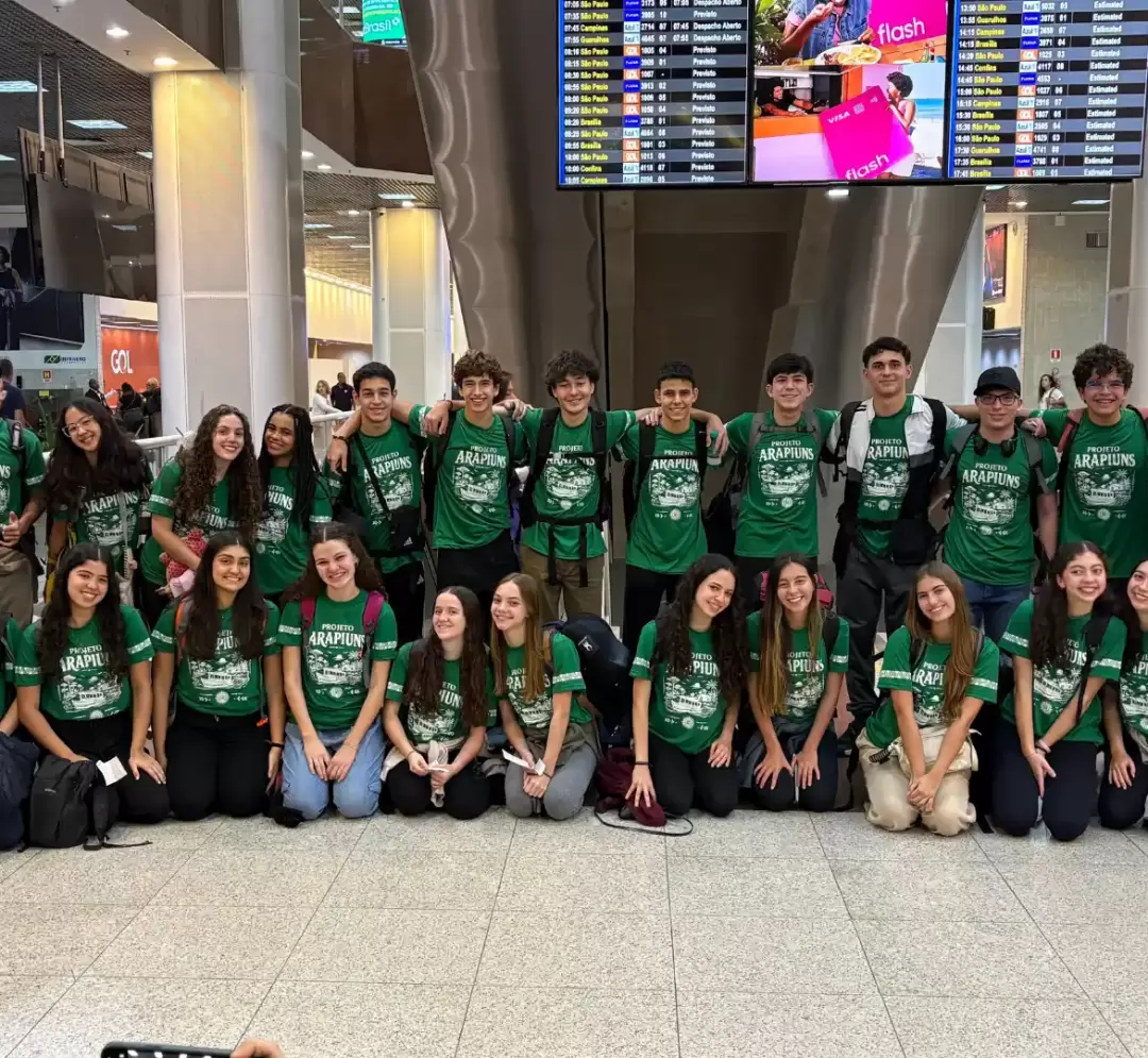 Arapiuns 2026 | estudantes do Santo Inácio iniciam experiência de imersão e intercâmbio na Amazônia