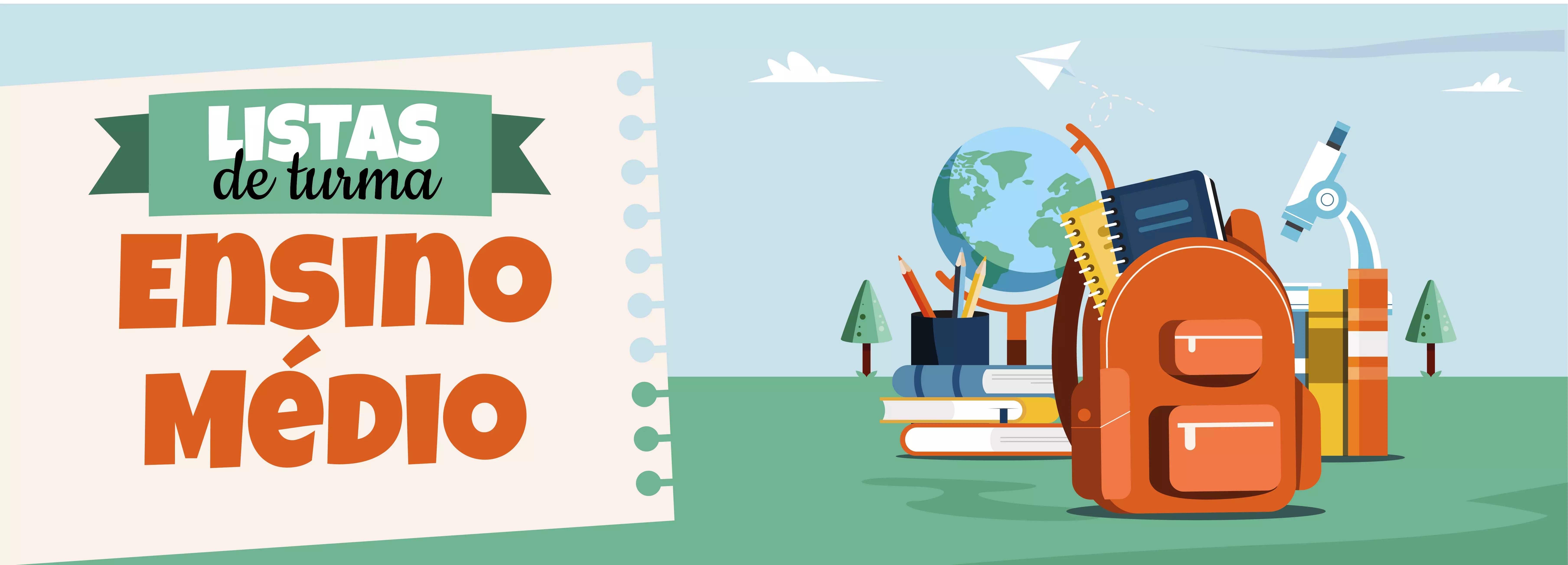 Lista de turmas do Ensino Médio