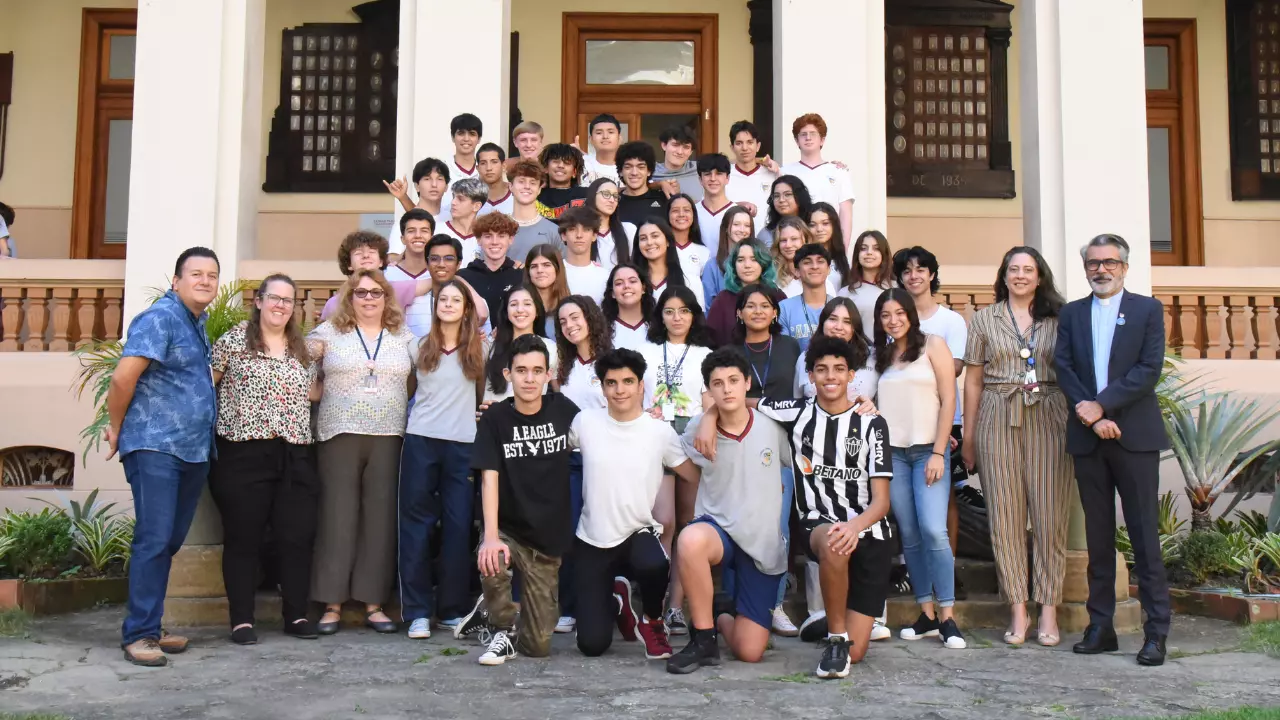 CSI recebe 22 alunos dos EUA e México em programa de intercâmbio jesuíta