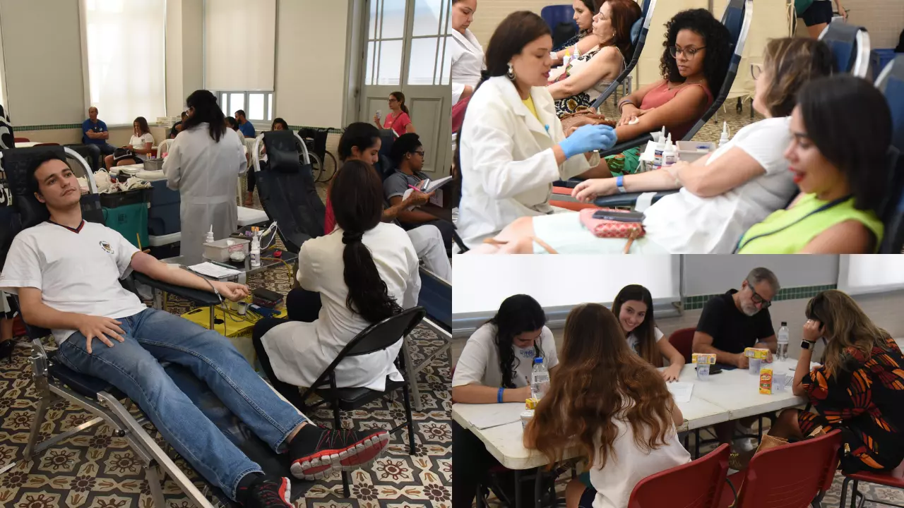 Mais de 90 bolsas de sangue são coletadas em ação no CSI