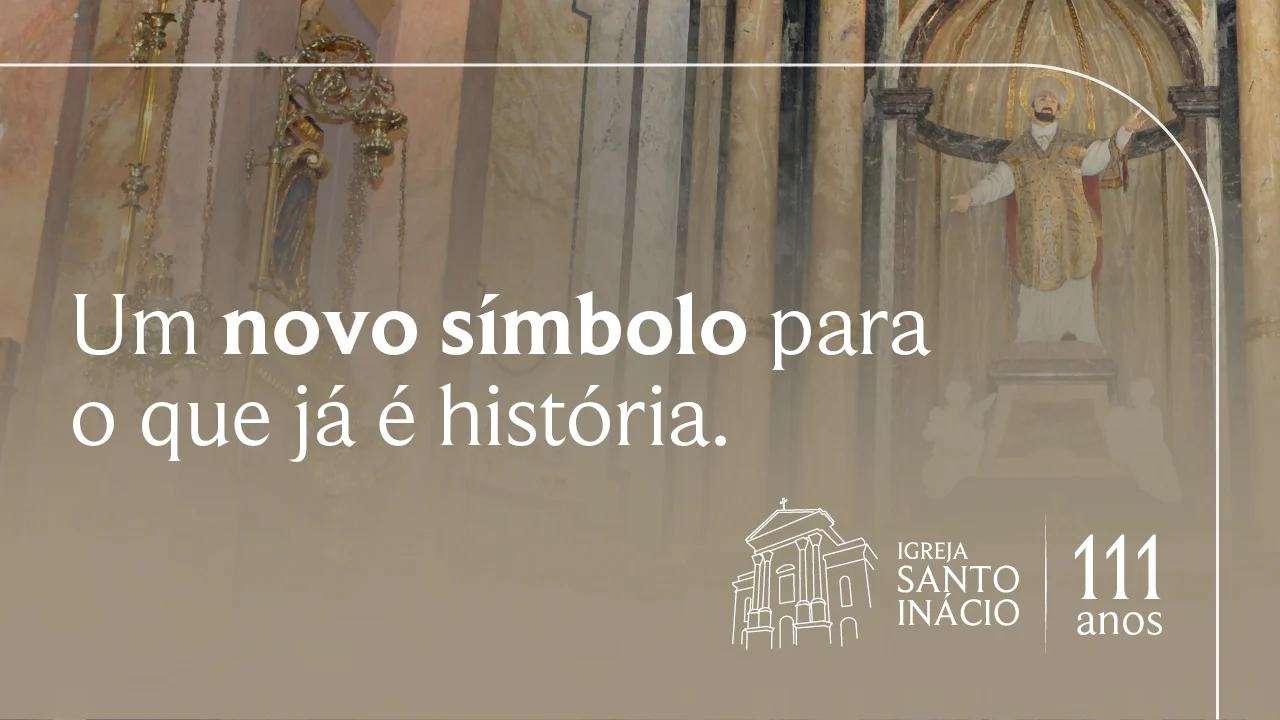 Igreja Santo Inácio celebra 111 anos com o lançamento de novo logotipo