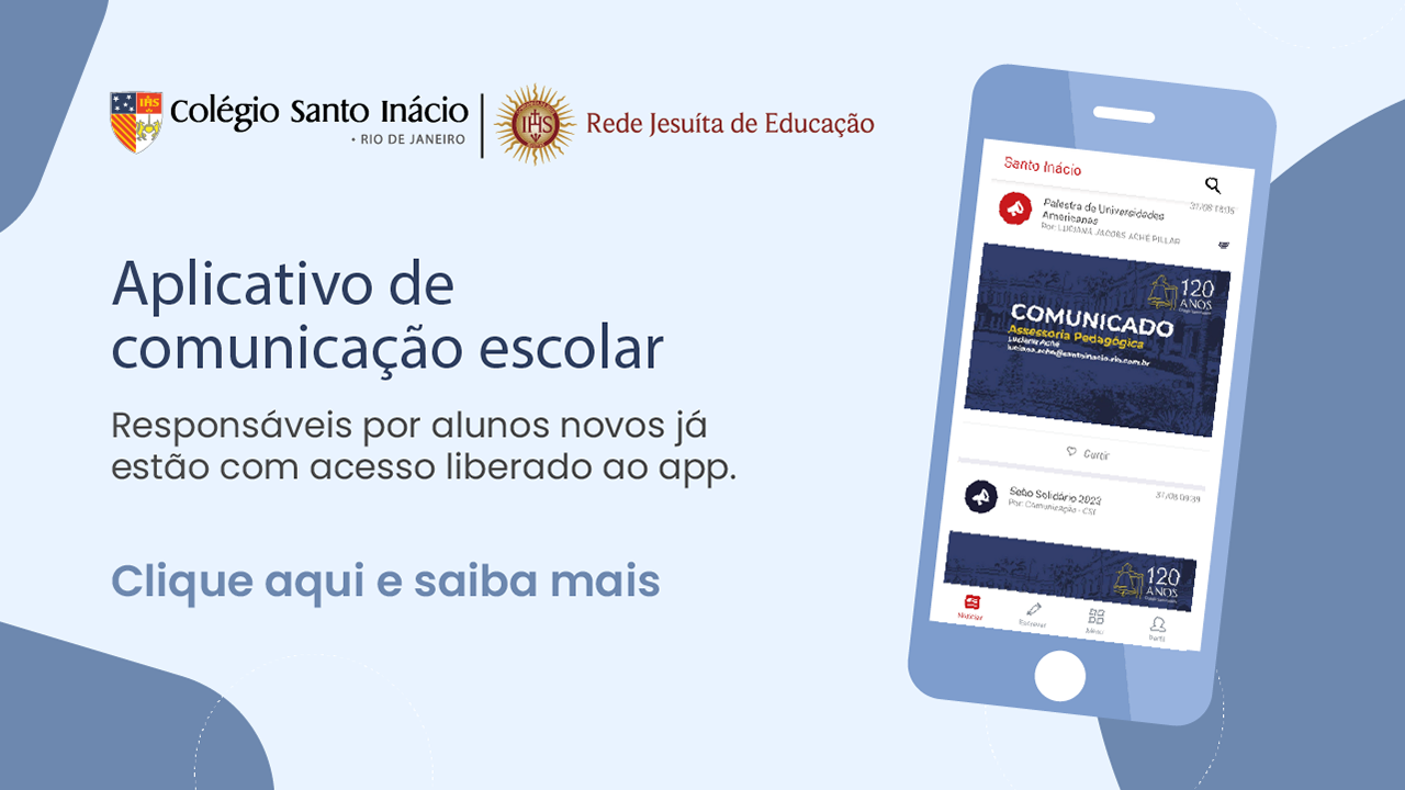 Diurno - Responsáveis por alunos novos já podem acessar aplicativo de comunicação escolar do CSI