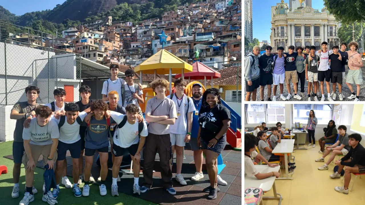 CSI recebe grupo de 12 alunos de colégio jesuíta dos EUA