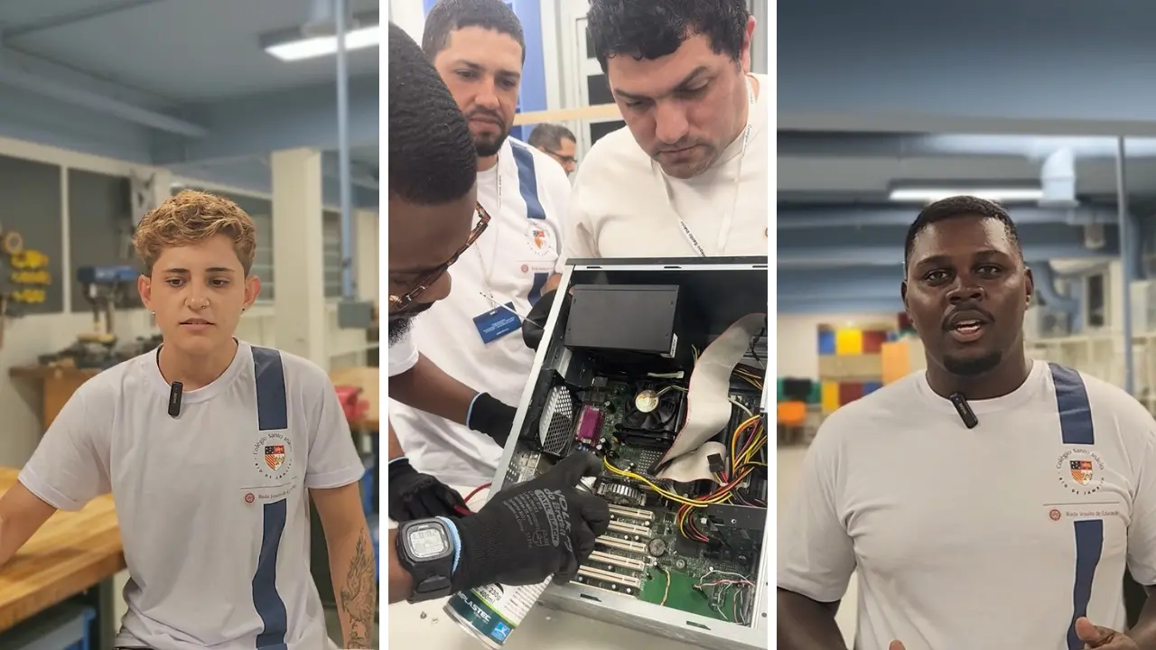 Alunos do curto técnico em Informática partilham sobre experiências de estágios