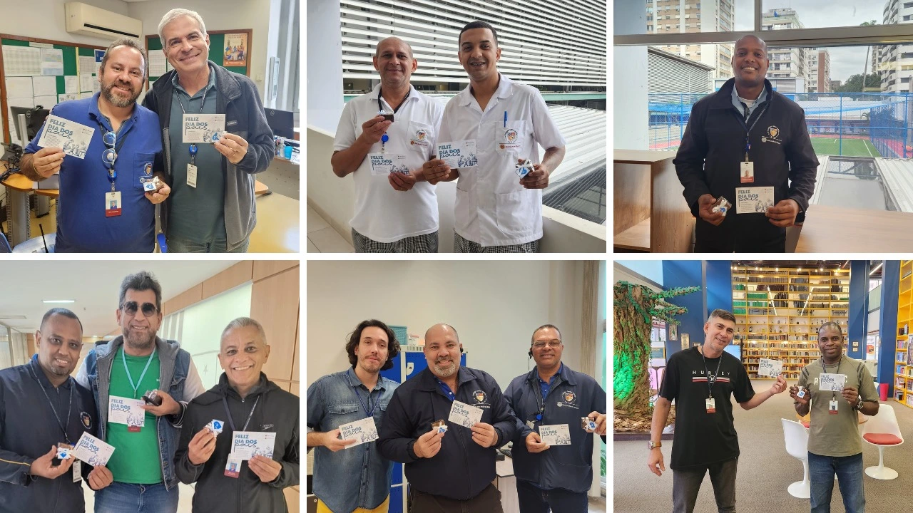 Homenagem para os colaboradores no Dia dos Pais