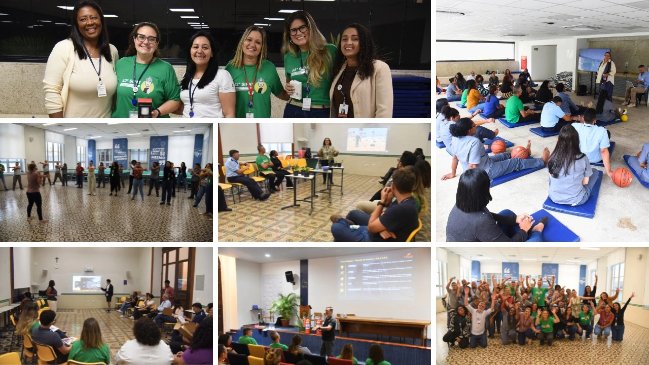Colaboradores do CSI participam da 42ª SIPAT com atividades para saúde mental, bem-estar e segurança