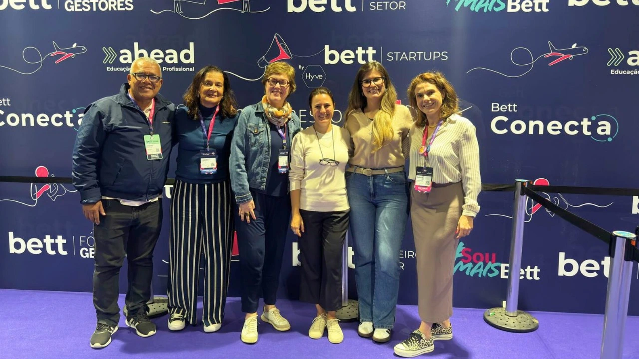 Tecnologia e educação integral: equipe do CSI acompanha tendências na Bett Educar 2025