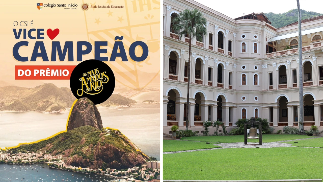 Colégio Santo Inácio é vice-campeão no prêmio “Os Mais Amados do Rio” da VEJA Rio