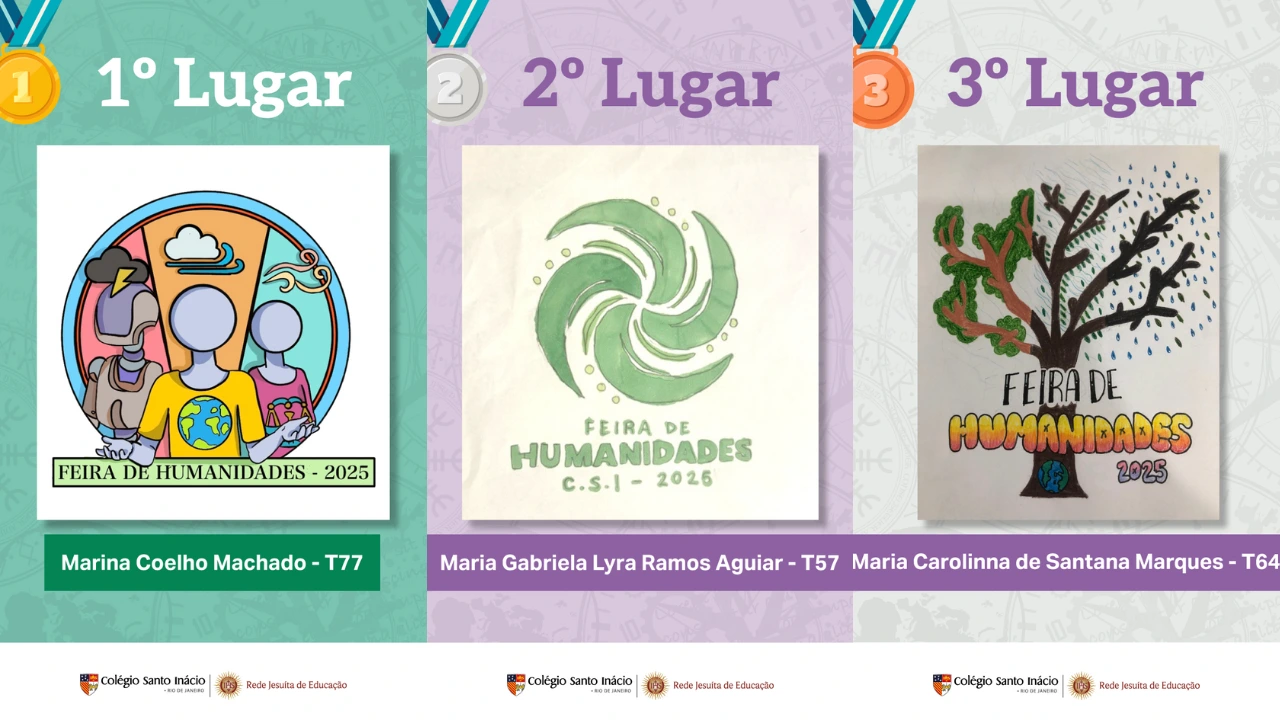 Logomarca da Feira de Humanidades 2025 é escolhida em concurso entre estudantes do CSI