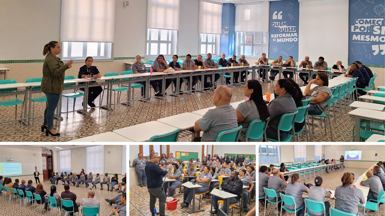 Equipe de Serviços Gerais participa de treinamentos para aprimorar segurança e qualidade