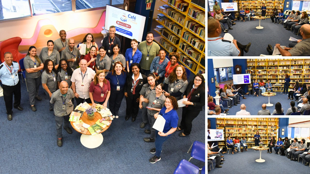 Primeira edição do Café com Prosa reúne colaboradores em torno da leitura