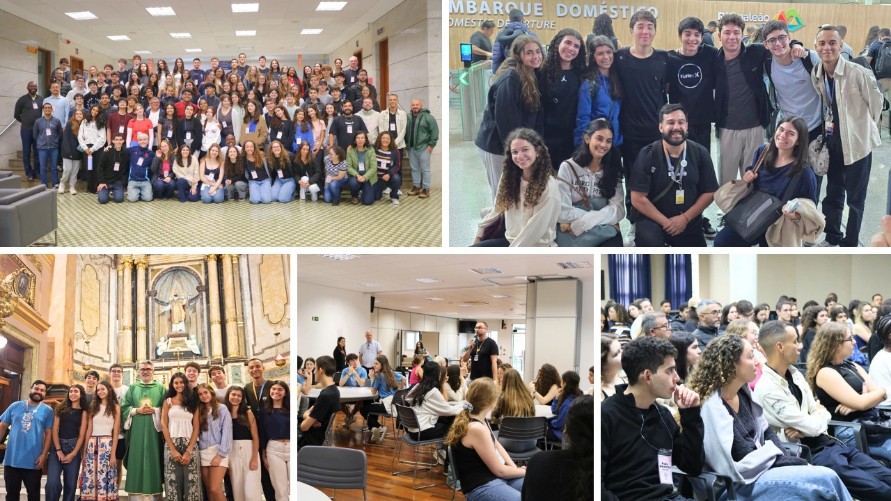 Estudantes do CSI participam do 8º Encontro de Formação Integral da Rede Jesuíta de Educação