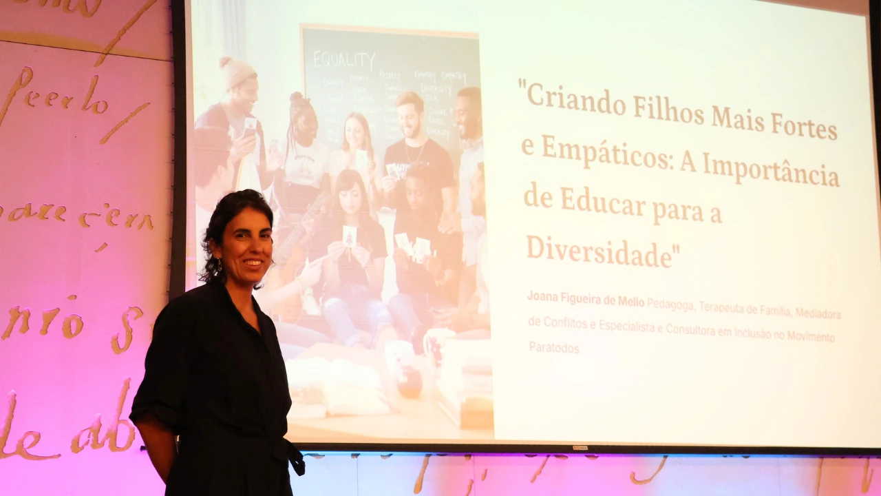 Palestra com Joana Figueira inspira famílias e educadores a educar para a empatia