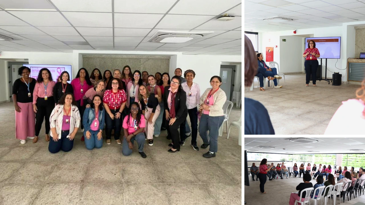 Outubro Rosa: CSI promove encontro sobre prevenção e cuidado com a saúde da mulher