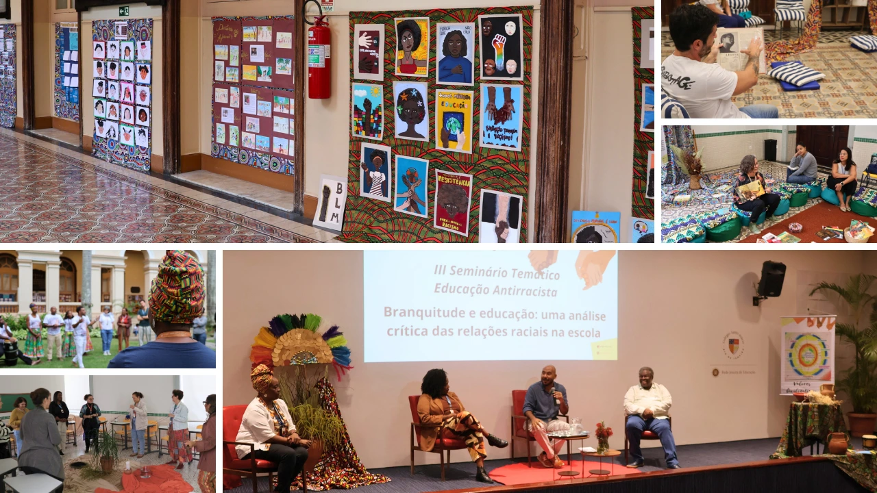 Colégio Santo Inácio promove momento formativo sobre educação antirracista