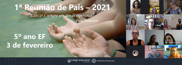 Colégio Santo Inácio: Equipe pedagógica realiza reuniões com os responsáveis de todas as séries